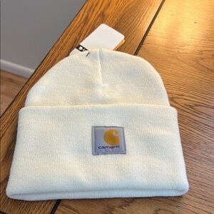 Carhartt Cream Beanie